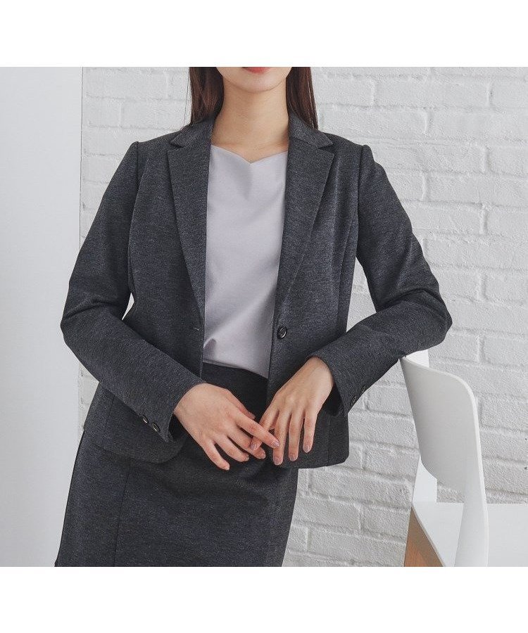 【インデックス/INDEX】の《5色展開/XS-LLサイズ》ストレッチテーラードジャケット/セットアップ対応【イージーアイロン】 インテリア・キッズ・メンズ・レディースファッション・服の通販 founy(ファニー) 　ファッション　Fashion　レディースファッション　Fashion for Women　アウター　Coat / Outerwear Collection　レディースジャケット・軽アウター　Jackets　テーラードジャケット / 通勤・きれいめスタイル　Tailored Jackets & Blazers　ストレッチ　Stretch, Stretchy Fabric　セットアップ　Set-Up, Coordinated Outfit　チャコールグレー|ID: prp329100004685146 ipo3291000000033834439