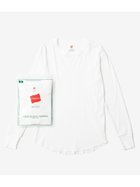 【アダム エ ロペ/ADAM ET ROPE'】の【Hanes for BIOTOP】LONG SLEEVE THERMAL 人気、トレンドファッション・服の通販 founy(ファニー) ファッション Fashion レディースファッション Fashion for Women トップス・カットソー Cut & Sew Tops アンダー Underwear Essentials インナー Innerwear サーマル Thermal, Waffle Knit 定番 Standard, Basic Item 人気 Popular, Best Seller パターン Pattern, Design Print ベーシック Basic, Essential ボトム Bottoms, Lower Wear 別注 Limited Edition, Custom Order メンズ Men's, Menswear ラウンド Round, Round Neck 日本製 Made In Japan thumbnail ホワイト(10)|ID: prp329100004685161 ipo3291000000033834545