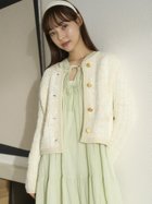 【ファーファー/FURFUR】の【限定カラー】ツイードニットジャケット 人気、トレンドファッション・服の通販 founy(ファニー) ファッション Fashion レディースファッション Fashion for Women アウター Coat / Outerwear Collection レディースジャケット・軽アウター Jackets おすすめ Recommended / Our Picks デニム Denim, Jeans Material フロント Front, Front Design エレガント 上品 Elegant thumbnail IVR[003]|ID: prp329100004685176 ipo3291000000033834671