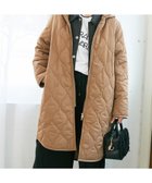 【ルクールブラン/le.coeur blanc】の《WEB限定アイテム》マルチWAYキルティングコート 人気、トレンドファッション・服の通販 founy(ファニー) ファッション Fashion レディースファッション Fashion for Women アウター Coat / Outerwear Collection コート・ロングコート・ピーコート Long Coats, Peacoats & More おすすめ Recommended / Our Picks インナー Innerwear カットソー Cut and Sewn Top キルティング Quilted, Quilting シンプル Simple, Minimal ストール Stole, Wrap ダブル Double, Double-Breasted デニム Denim, Jeans Material トレーナー Sweatshirt, Trainer ベスト Vest, Waistcoat ポケット Pocket, Pocket Detail マフラー Scarf, Muffler エレガント 上品 Elegant 秋 Autumn thumbnail キャメル|ID: prp329100004685189 ipo3291000000034497855