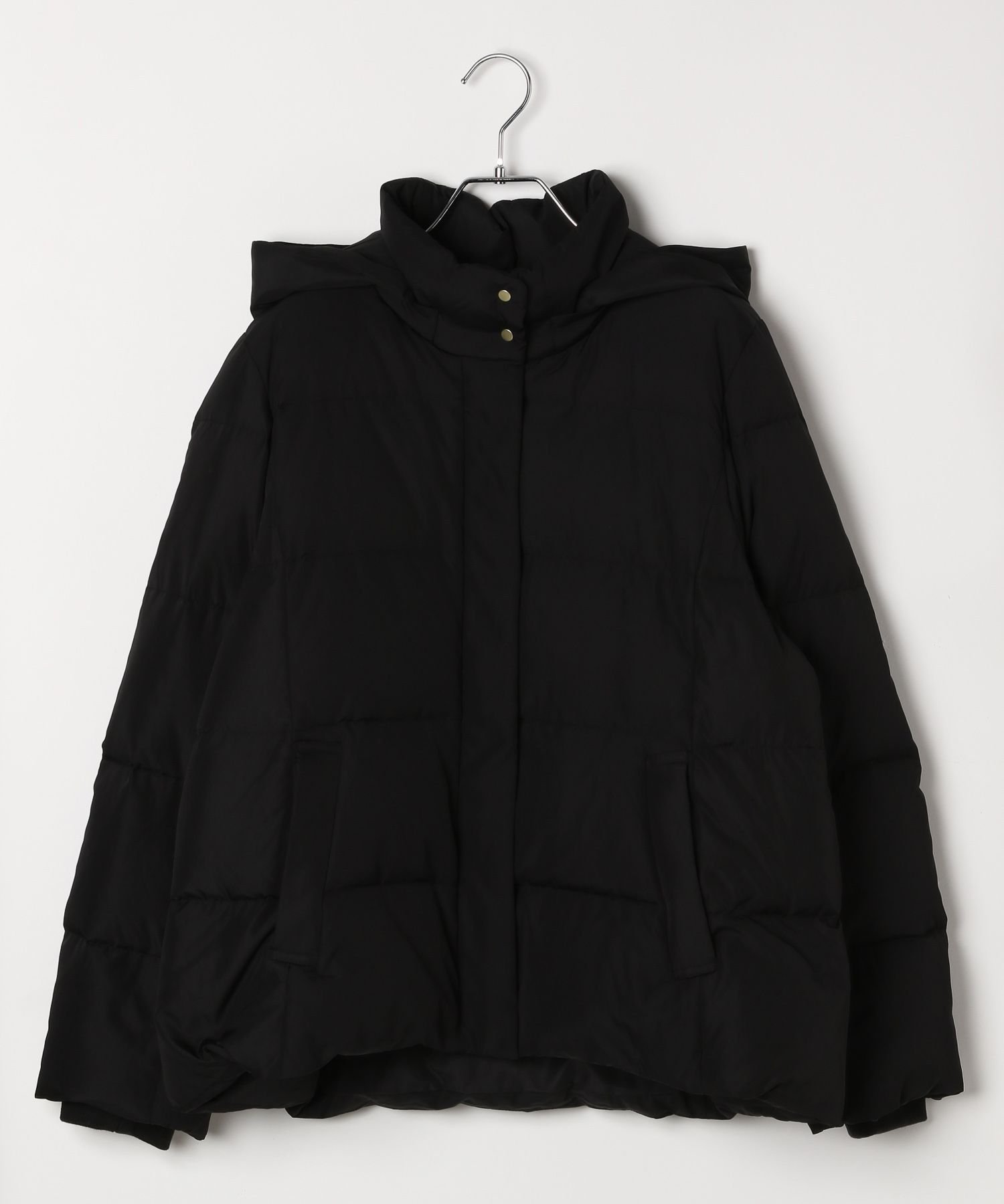 【グローバルワーク/GLOBAL WORK】のウツクシルエット撥水ダウンブルゾン/497167 インテリア・キッズ・メンズ・レディースファッション・服の通販 founy(ファニー) 　ファッション　Fashion　レディースファッション　Fashion for Women　アウター　Coat / Outerwear Collection　ブルゾンジャケット・スポーティアウター　Blouson Jackets　おすすめ　Recommended / Our Picks　ストレート　Straight, Straight Cut　ダウン　Down, Puffer　バランス　Balance, Style Balance　ブルゾン　Blouson, Bomber Jacket　ブラック09|ID: prp329100004685191 ipo3291000000034119094