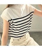 【フューティアランド/futier land】のフレンチスリーブサマーニットトップス/Tシャツ 人気、トレンドファッション・服の通販 founy(ファニー) ファッション Fashion レディースファッション Fashion for Women トップス・カットソー Cut & Sew Tops ニット Knit Tops & Sweaters シャツ・ブラウス・オフィスカジュアル Elegant Blouses & Button-Ups ロングTシャツ・Tシャツ Longline T-Shirts & Tees サマー Summer, Summer Style シンプル Simple, Minimal リラックス Relax, Relaxed Fit thumbnail ホワイト系その他|ID: prp329100004685199 ipo3291000000033834842
