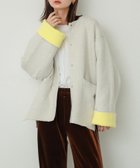 【センスオブプレイス/SENSE OF PLACE by URBAN RESEARCH】のバイカラーニットコート 人気、トレンドファッション・服の通販 founy(ファニー) ファッション Fashion レディースファッション Fashion for Women アウター Coat / Outerwear Collection コート・ロングコート・ピーコート Long Coats, Peacoats & More 2024年 2024 2024-2025秋冬・A/W Autumn/Winter 2024–25 AW24–25 冬 Winter / This Winter おすすめ Recommended / Our Picks デニム Denim, Jeans Material バランス Balance, Style Balance フォルム Silhouette, Form 人気 Popular, Best Seller A/W・秋冬 Autumn/Winter thumbnail GRE×YEL|ID: prp329100004685210 ipo3291000000033834891