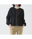 【ビーミングライフストアバイビームス/B:MING LIFE STORE by BEAMS】のウエスト ギャザー ブルゾン(S~M) 人気、トレンドファッション・服の通販 founy(ファニー) ファッション Fashion レディースファッション Fashion for Women アウター Coat / Outerwear Collection ブルゾンジャケット・スポーティアウター Blouson Jackets ギャザー Gathered, Ruffled フィット Fit, Slim Fit ブルゾン Blouson, Bomber Jacket ペプラム Peplum, Flared Hem エレガント 上品 Elegant thumbnail BLACK|ID: prp329100004685217 ipo3291000000033834940