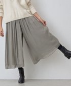 【ビアズリー/BEARDSLEY】のNEWシワシフォンギャザーパンツ カーキ|ID: prp329100004685241 ipo3291000000034465653