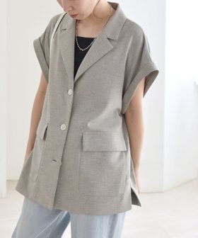 【シップス フォー ウィメン/SHIPS】のquaranciel ウーステッド フレンチスリーブ テーラード ジレ ジャケット 人気、トレンドファッション・服の通販 founy(ファニー) ファッション Fashion レディースファッション Fashion for Women アウター Coat / Outerwear Collection レディースジャケット・軽アウター Jackets 2025年 2025 2025春夏・S/S Spring/Summer 2025 SS25 おすすめ Recommended / Our Picks インナー Innerwear ショート Short, Short Length ジャケット Jacket, Outerwear スリーブ Sleeve, Long Sleeve / Short Sleeve タンク Tank Top, Sleeveless Top ダウン Down, Puffer テーラード Tailored, Tailored Fit フレンチ French, French Style フロント Front, Front Design ポケット Pocket, Pocket Detail 洗える Machine Washable |ID:prp329100004685260