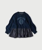 【フォーティファイブ アール/45R】の裏毛とデニムのパフTシャツ(インディゴ) 人気、トレンドファッション・服の通販 founy(ファニー) ファッション Fashion レディースファッション Fashion for Women トップス・カットソー Cut & Sew Tops シャツ・ブラウス・オフィスカジュアル Elegant Blouses & Button-Ups ロングTシャツ・Tシャツ Longline T-Shirts & Tees インディゴ Indigo Denim デニム Denim, Jeans Material フレア Flare, Flared プリント Print, Printed Pattern リメイク Remake, Reconstructed thumbnail インディゴ|ID: prp329100004685268 ipo3291000000033835237
