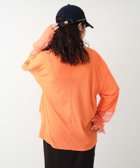 【チャオパニックティピー/CIAOPANIC TYPY】の【新色追加】袖切替シアーアソートTEE オレンジ|ID: prp329100004685292 ipo3291000000033835352