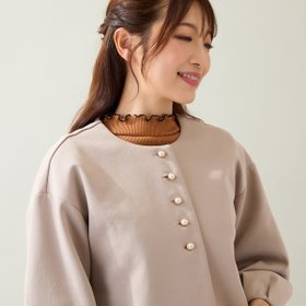 【ローズティアラ/Rose Tiara】のダンボールニットタック袖ジャケット 人気、トレンドファッション・服の通販 founy(ファニー) ファッション Fashion レディースファッション Fashion for Women アウター Coat / Outerwear Collection レディースジャケット・軽アウター Jackets クラシカル Classical, Vintage-Inspired ショート Short, Short Length ジャケット Jacket, Outerwear スリーブ Sleeve, Long Sleeve / Short Sleeve セットアップ Set-Up, Coordinated Outfit パーカー Hoodie, Parka パール Pearl, Pearl Accent フェミニン Feminine, Girly フォルム Silhouette, Form フロント Front, Front Design エレガント 上品 Elegant |ID:prp329100004685297