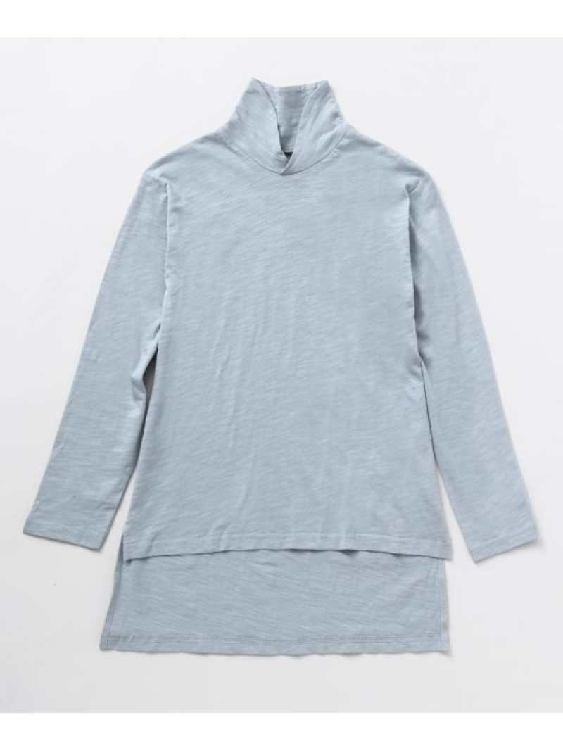 【アミナコレクション/Amina Collection】の彩華とっくりトップス インテリア・キッズ・メンズ・レディースファッション・服の通販 founy(ファニー) 　ファッション　Fashion　レディースファッション　Fashion for Women　トップス・カットソー　Cut & Sew Tops　シンプル　Simple, Minimal　モダン　Modern, Contemporary　冬　Winter / This Winter　羽織　Haori, Light Jacket　ライトブルー|ID: prp329100004685306 ipo3291000000033835405