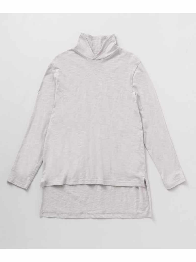 【アミナコレクション/Amina Collection】の彩華とっくりトップス インテリア・キッズ・メンズ・レディースファッション・服の通販 founy(ファニー) 　ファッション　Fashion　レディースファッション　Fashion for Women　トップス・カットソー　Cut & Sew Tops　シンプル　Simple, Minimal　モダン　Modern, Contemporary　冬　Winter / This Winter　羽織　Haori, Light Jacket　ライトベージュ|ID: prp329100004685306 ipo3291000000033835410