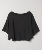 【ジーナシス/JEANASiS】のケープスリーブモダールTEE 人気、トレンドファッション・服の通販 founy(ファニー) ファッション Fashion レディースファッション Fashion for Women とろみ Fluid, Flowy Fabric コンパクト Compact, Small Size シンプル Simple, Minimal スリーブ Sleeve, Long Sleeve / Short Sleeve ボトム Bottoms, Lower Wear 半袖 Short Sleeve, Half Sleeve 夏 Summer thumbnail ブラック|ID: prp329100004685325 ipo3291000000033835484