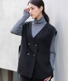 【ミューニック/Munich】のリヨセルオックスベルテッドジレ 人気、トレンドファッション・服の通販 founy(ファニー) ファッション Fashion レディースファッション Fashion for Women アウター Coat / Outerwear Collection トップス・カットソー Cut & Sew Tops ベスト&ジレ / 重ね着スタイル Vests & Gilets インナー Innerwear スリット Slit, Slit Detail セットアップ Set-Up, Coordinated Outfit ダブル Double, Double-Breasted なめらか Smooth, Silky Texture モダン Modern, Contemporary ヨーク Yoke, Yoke Design A/W・秋冬 Autumn/Winter おすすめ Recommended / Our Picks エレガント 上品 Elegant 2025年 2025 2025-2026秋冬・A/W Autumn/Winter 2025–26 AW25–26 thumbnail blk|ID: prp329100004685345 ipo3291000000033835567