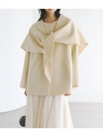 【アニュアンス/anuans】のリバーウールミドルマフラーコート 人気、トレンドファッション・服の通販 founy(ファニー) ファッション Fashion レディースファッション Fashion for Women アウター Coat / Outerwear Collection コート・ロングコート・ピーコート Long Coats, Peacoats & More マフラー・スヌード / 冬小物の定番 Scarves & Mufflers なめらか Smooth, Silky Texture キュプラ Cupro, Eco Fabric シルク Silk, 100% Silk バランス Balance, Style Balance マフラー Scarf, Muffler メルトン Melton, Heavy Wool 定番 Standard, Basic Item |ID:prp329100004685361