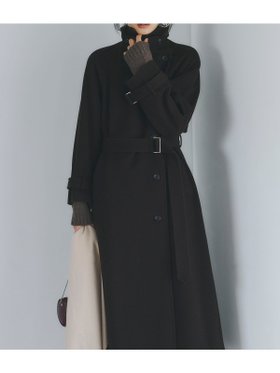 【アニュアンス/anuans】のウールトレンチコート 人気、トレンドファッション・服の通販 founy(ファニー) ファッション Fashion レディースファッション Fashion for Women アウター Coat / Outerwear Collection コート・ロングコート・ピーコート Long Coats, Peacoats & More トレンチコート / 春秋の定番アウター Trench Coats なめらか Smooth, Silky Texture キュプラ Cupro, Eco Fabric スタンド Stand Collar, Upright Stand ベーシック Basic, Essential マニッシュ Mannish, Boyish 冬 Winter / This Winter |ID:prp329100004685364