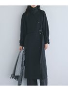 【アニュアンス/anuans】のウールトレンチコート 人気、トレンドファッション・服の通販 founy(ファニー) ファッション Fashion レディースファッション Fashion for Women アウター Coat / Outerwear Collection コート・ロングコート・ピーコート Long Coats, Peacoats & More トレンチコート / 春秋の定番アウター Trench Coats なめらか Smooth, Silky Texture キュプラ Cupro, Eco Fabric スタンド Stand Collar, Upright Stand ベーシック Basic, Essential マニッシュ Mannish, Boyish 冬 Winter / This Winter thumbnail CHARCOAL GREY|ID: prp329100004685364 ipo3291000000034180881