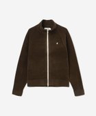 【ビショップ/Bshop】のコットンベロア スタンドカラージップジャケット WOMEN 人気、トレンドファッション・服の通販 founy(ファニー) ファッション Fashion レディースファッション Fashion for Women アウター Coat / Outerwear Collection レディースジャケット・軽アウター Jackets ジャケット Jacket, Outerwear スタンド Stand Collar, Upright Stand ベロア Velour, Soft Velvet thumbnail BROWN|ID: prp329100004685368 ipo3291000000033835669