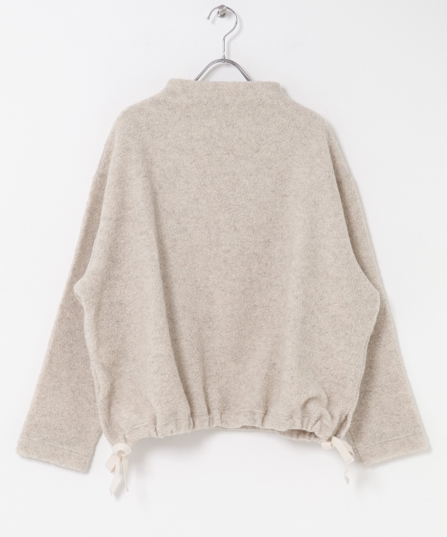 【かぐれ/kagure / URBAN RESEARCH】のBoa pullover インテリア・キッズ・メンズ・レディースファッション・服の通販 founy(ファニー) 　ファッション　Fashion　レディースファッション　Fashion for Women　トップス・カットソー　Cut & Sew Tops　カジュアルプルオーバー・ニットトップス　Pullovers & Knit Tops / Casual Pullovers　2025年　2025　2025-2026秋冬・A/W　Autumn/Winter 2025–26 AW25–26　冬　Winter / This Winter　カットソー　Cut and Sewn Top　コレクション　Collection, Seasonal Line　ドローコード　Drawcord, Drawstring Cord　フランス　France, French　ブラウジング　Blouson Silhouette, Cinched Waist　ボトルネック　Bottle Neck, Mock Neck　リラックス　Relax, Relaxed Fit　エレガント 上品　Elegant　A/W・秋冬　Autumn/Winter　BEIGE|ID: prp329100004685398 ipo3291000000033835849