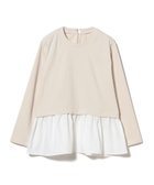 【ビームス ウイメン/BEAMS】のカット コール コンビ プルオーバー OFF WHITE|ID: prp329100004685404 ipo3291000000033835892