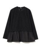 【ビームス ウイメン/BEAMS】のカット コール コンビ プルオーバー BLACK|ID: prp329100004685404 ipo3291000000033835893