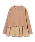 【ビームス ウイメン/BEAMS】のカット コール コンビ プルオーバー BEIGE|ID: prp329100004685404 ipo3291000000033835894