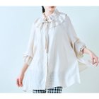 【ローズティアラ/Rose Tiara】の微光沢オーバーブラウス 人気、トレンドファッション・服の通販 founy(ファニー) ファッション Fashion レディースファッション Fashion for Women トップス・カットソー Cut & Sew Tops シャツ・ブラウス・オフィスカジュアル Elegant Blouses & Button-Ups スタンダード Standard, Basic スマート Smart, Elegant フェミニン Feminine, Girly フリル Frill, Ruffle フロント Front, Front Design プリント Print, Printed Pattern ポケット Pocket, Pocket Detail リボン Ribbon, Bow リラックス Relax, Relaxed Fit thumbnail ピンク|ID: prp329100004685407 ipo3291000000033835906