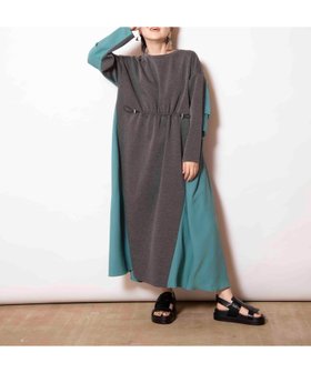 【オズモーシス/OSMOSIS】の2WAY切替ギャザーワンピース 人気、トレンドファッション・服の通販 founy(ファニー) ファッション Fashion レディースファッション Fashion for Women ワンピース Dresses インナー Innerwear カットソー Cut and Sewn Top ギャザー Gathered, Ruffled スポーティ Sporty, Casual Athletic 切替 Switching, Contrast Panel 夏 Summer S/S・春夏 SS, Spring/Summer, Warm Season |ID:prp329100004685413