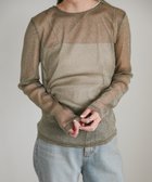 【セレクトモカ/SELECT MOCA】のラメシアートップス 人気、トレンドファッション・服の通販 founy(ファニー) ファッション Fashion レディースファッション Fashion for Women トップス・カットソー Cut & Sew Tops おすすめ Recommended / Our Picks トレンド Trend, Trending Now ベーシック Basic, Essential thumbnail カーキ-450|ID: prp329100004685481 ipo3291000000033836377