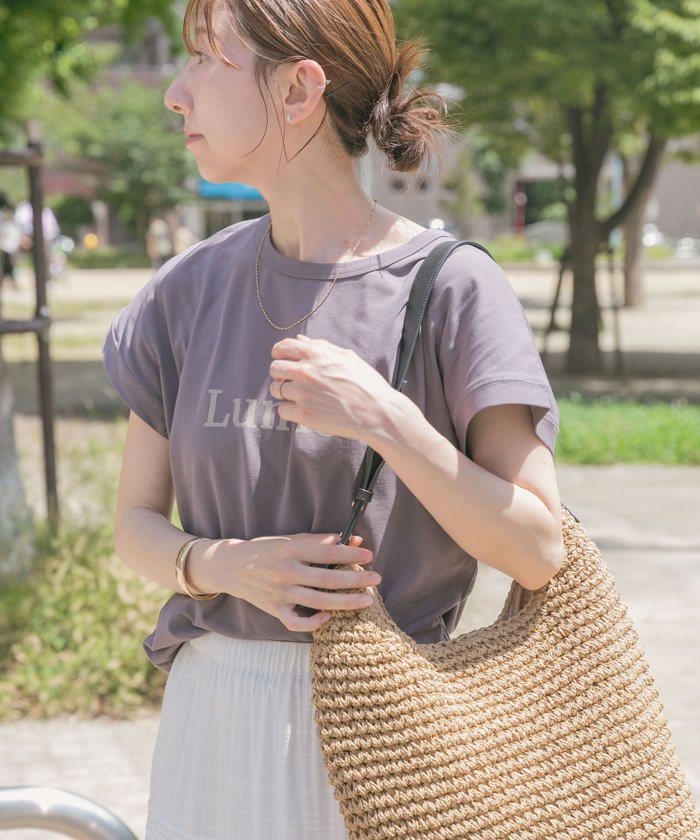 【アイテムズアーバンリサーチ/ITEMS URBAN RESEARCH】のクールコットンフレンチプルオーバー インテリア・キッズ・メンズ・レディースファッション・服の通販 founy(ファニー) https://founy.com/ ファッション Fashion レディースファッション Fashion for Women トップス・カットソー Cut & Sew Tops カジュアルプルオーバー・ニットトップス Pullovers & Knit Tops / Casual Pullovers 2025年 2025 2025春夏・S/S Spring/Summer 2025 SS25 シンプル Simple, Minimal スリーブ Sleeve, Long Sleeve / Short Sleeve フレンチ French, French Style ボトム Bottoms, Lower Wear 吸水 Absorbent, Quick-Dry 夏 Summer S/S・春夏 SS, Spring/Summer, Warm Season |ID: prp329100004685490 ipo3291000000033836414