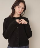 【クチュール ブローチ/Couture Brooch】のケーブルカーディガン 人気、トレンドファッション・服の通販 founy(ファニー) ファッション Fashion レディースファッション Fashion for Women トップス・カットソー Cut & Sew Tops カーディガン・羽織り Layered Style Cardigans アンサンブル Ensemble Set カーディガン Cardigan, Knitwear パール Pearl, Pearl Accent 秋 Autumn thumbnail ブラック|ID: prp329100004685494 ipo3291000000033836435