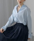 【ラ トータリテ/La TOTALITE】の【洗える】スキッパーオータムシャツ 人気、トレンドファッション・服の通販 founy(ファニー) ファッション Fashion レディースファッション Fashion for Women トップス・カットソー Cut & Sew Tops シャツ・ブラウス・オフィスカジュアル Elegant Blouses & Button-Ups 2025年 2025 2025-2026秋冬・A/W Autumn/Winter 2025–26 AW25–26 おすすめ Recommended / Our Picks スキッパー Skipper, Open Collar タートル Turtleneck, Turtle Collar チェーン Chain, Chain Strap トレンド Trend, Trending Now フェミニン Feminine, Girly リボン Ribbon, Bow ロング Long, Long-Length エレガント 上品 Elegant 洗える Machine Washable thumbnail サックスブルー B|ID: prp329100004685510 ipo3291000000033836524