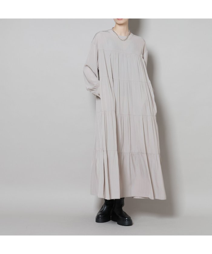 【ナノ ユニバース/nano universe】のティアードワンピース インテリア・キッズ・メンズ・レディースファッション・服の通販 founy(ファニー) https://founy.com/ ファッション Fashion レディースファッション Fashion for Women ワンピース Dresses アクセサリー Fashion Accessories ウォッシャブル Machine Washable カーディガン Cardigan, Knitwear ジャケット Jacket, Outerwear ティアードワンピース Tiered Dress, Flared Dress ドレープ Drape, Draping Fabric フェミニン Feminine, Girly ポケット Pocket, Pocket Detail マキシ Maxi, Full Length A/W・秋冬 Autumn/Winter エレガント 上品 Elegant 2025年 2025 2025-2026秋冬・A/W Autumn/Winter 2025–26 AW25–26 |ID: prp329100004685511 ipo3291000000033836519