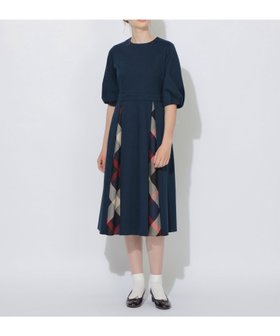 【ブルーレーベル クレストブリッジ/BLUE LABEL CRESTBRIDGE】のウエスト切替Meワンピース 人気、トレンドファッション・服の通販 founy(ファニー) ファッション Fashion レディースファッション Fashion for Women ワンピース Dresses チェック Check, Plaid, Tartan トレンド Trend, Trending Now フロント Front, Front Design リボン Ribbon, Bow 切替 Switching, Contrast Panel 定番 Standard, Basic Item |ID:prp329100004685527