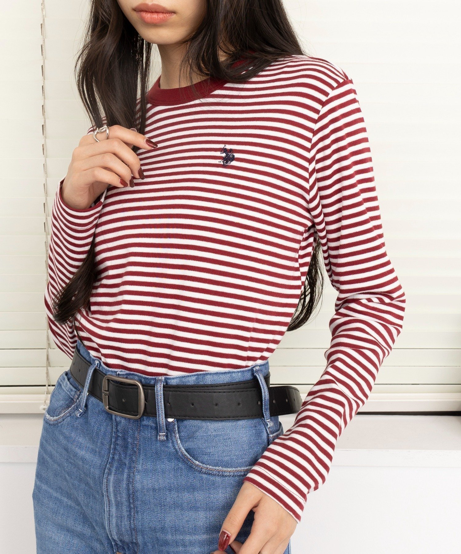 【セットアップセブン/SETUP7】のU.S. POLO ASSN./スムース長袖Tシャツ インテリア・キッズ・メンズ・レディースファッション・服の通販 founy(ファニー) 　ファッション　Fashion　レディースファッション　Fashion for Women　トップス・カットソー　Cut & Sew Tops　シャツ・ブラウス・オフィスカジュアル　Elegant Blouses & Button-Ups　ロングTシャツ・Tシャツ　Longline T-Shirts & Tees　アクセサリー　Fashion Accessories　イタリア　Italy　インナー　Innerwear　春　Spring　腕時計　Wristwatch　キャップ　Cap, Baseball Cap　クラシック　Classic, Timeless Style　コレクション　Collection, Seasonal Line　サングラス　Sunglasses, Shades　シンプル　Simple, Minimal　ジャケット　Jacket, Outerwear　セットアップ　Set-Up, Coordinated Outfit　ダウン　Down, Puffer　デニム　Denim, Jeans Material　ネックレス　Necklace, Pendant Necklace　長袖　Long Sleeve, Full Sleeve　ハーフ　Half, Half-Length　メンズ　Men's, Menswear　無地　Plain, Solid Color　再入荷　Restock / Back in Stock　おすすめ　Recommended / Our Picks　エレガント 上品　Elegant　BGD3|ID: prp329100004685531 ipo3291000000033836644