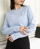 【セットアップセブン/SETUP7】のU.S. POLO ASSN./スムース長袖Tシャツ 人気、トレンドファッション・服の通販 founy(ファニー) ファッション Fashion レディースファッション Fashion for Women トップス・カットソー Cut & Sew Tops シャツ・ブラウス・オフィスカジュアル Elegant Blouses & Button-Ups ロングTシャツ・Tシャツ Longline T-Shirts & Tees アクセサリー Fashion Accessories イタリア Italy インナー Innerwear 春 Spring 腕時計 Wristwatch キャップ Cap, Baseball Cap クラシック Classic, Timeless Style コレクション Collection, Seasonal Line サングラス Sunglasses, Shades シンプル Simple, Minimal ジャケット Jacket, Outerwear セットアップ Set-Up, Coordinated Outfit ダウン Down, Puffer デニム Denim, Jeans Material ネックレス Necklace, Pendant Necklace 長袖 Long Sleeve, Full Sleeve ハーフ Half, Half-Length メンズ Men's, Menswear 無地 Plain, Solid Color 再入荷 Restock / Back in Stock おすすめ Recommended / Our Picks エレガント 上品 Elegant thumbnail SAX|ID: prp329100004685531 ipo3291000000033836647