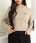 【セットアップセブン/SETUP7】のU.S. POLO ASSN./スムース長袖Tシャツ L.KHK|ID: prp329100004685531 ipo3291000000033989010