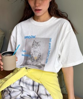 【チャオパニックティピー/CIAOPANIC TYPY】の【UNISEX】ユニークアニマルフォトTEE 人気、トレンドファッション・服の通販 founy(ファニー) ファッション Fashion レディースファッション Fashion for Women ユニセックス Unisex, Genderless おすすめ Recommended / Our Picks ジャケット Jacket, Outerwear スラックス Slacks, Dress Pants デニム Denim, Jeans Material トレンド Trend, Trending Now ハーフ Half, Half-Length フロント Front, Front Design |ID:prp329100004685535