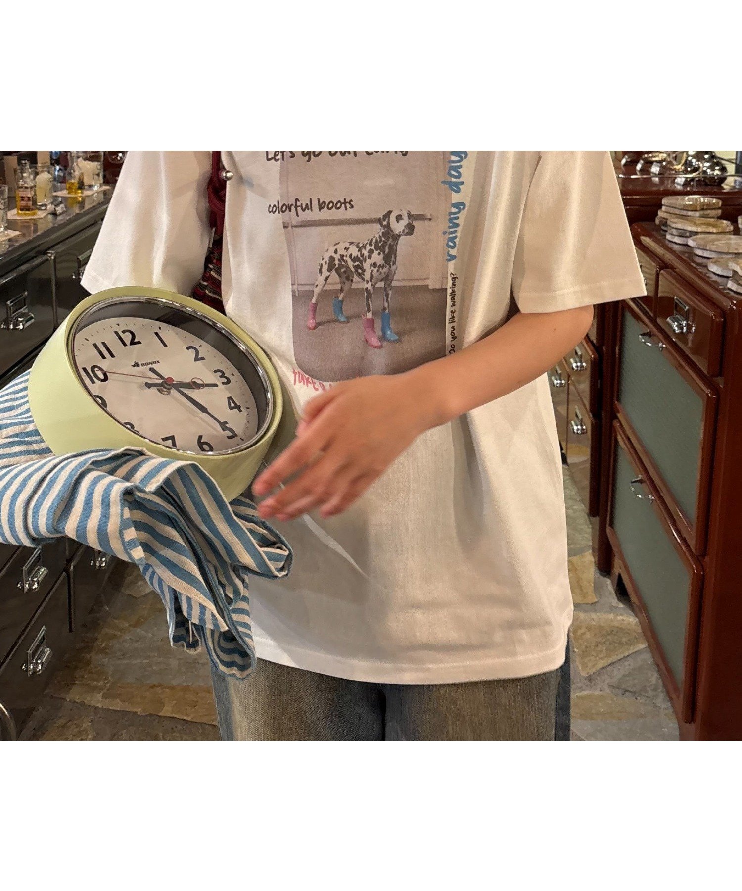 【チャオパニックティピー/CIAOPANIC TYPY】の【UNISEX】ユニークアニマルフォトTEE インテリア・キッズ・メンズ・レディースファッション・服の通販 founy(ファニー) 　ファッション　Fashion　レディースファッション　Fashion for Women　ユニセックス　Unisex, Genderless　おすすめ　Recommended / Our Picks　ジャケット　Jacket, Outerwear　スラックス　Slacks, Dress Pants　デニム　Denim, Jeans Material　トレンド　Trend, Trending Now　ハーフ　Half, Half-Length　フロント　Front, Front Design　ホワイト|ID: prp329100004685535 ipo3291000000033836675