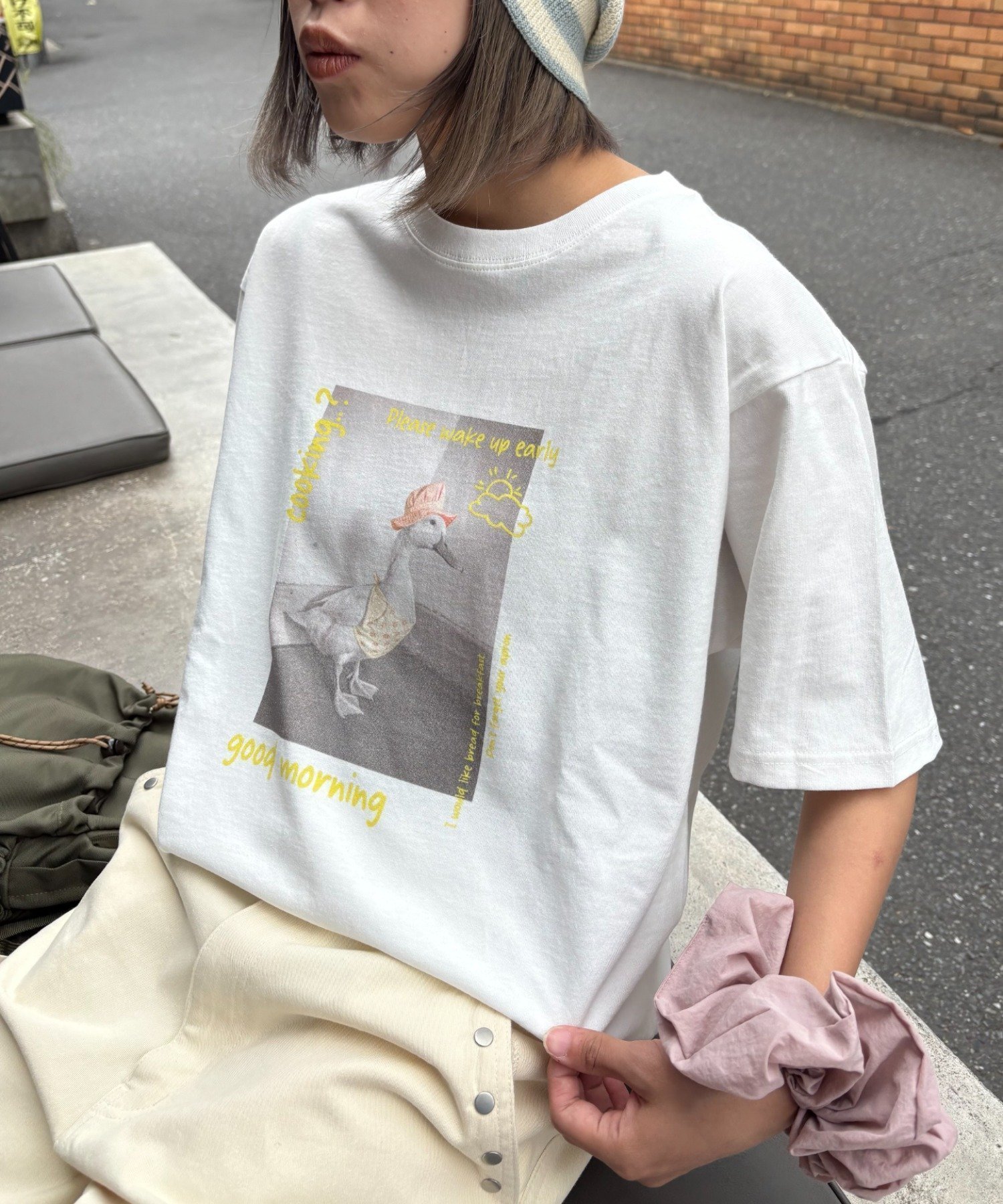 【チャオパニックティピー/CIAOPANIC TYPY】の【UNISEX】ユニークアニマルフォトTEE インテリア・キッズ・メンズ・レディースファッション・服の通販 founy(ファニー) 　ファッション　Fashion　レディースファッション　Fashion for Women　ユニセックス　Unisex, Genderless　おすすめ　Recommended / Our Picks　ジャケット　Jacket, Outerwear　スラックス　Slacks, Dress Pants　デニム　Denim, Jeans Material　トレンド　Trend, Trending Now　ハーフ　Half, Half-Length　フロント　Front, Front Design　ホワイトその他1|ID: prp329100004685535 ipo3291000000033836676