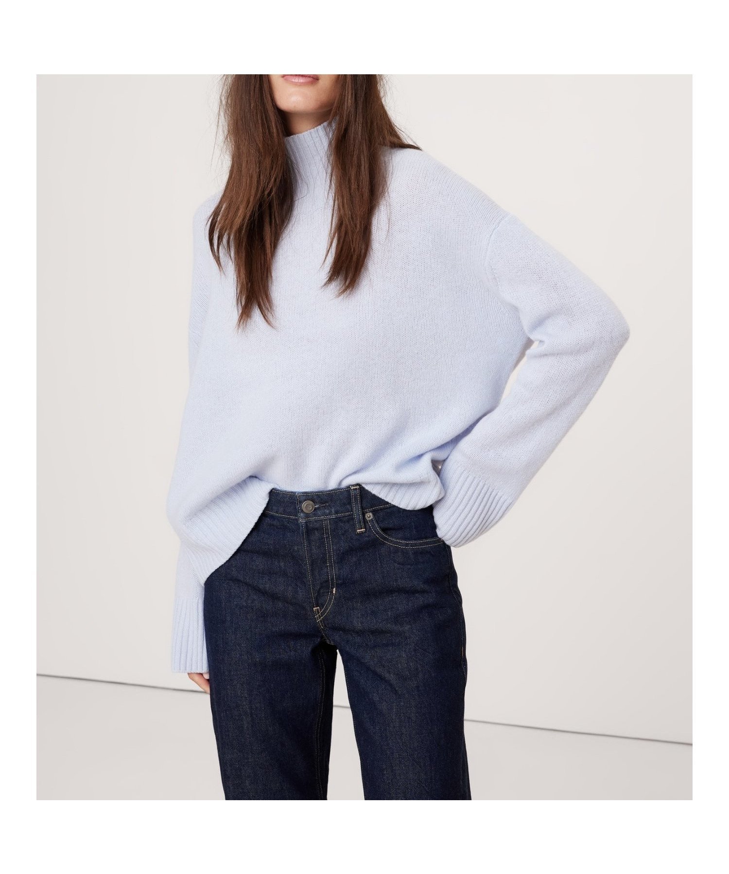【バナナ リパブリック/BANANA REPUBLIC】のオーバーサイズ ミッドウェイト カシミヤ タートルネックセーター インテリア・キッズ・メンズ・レディースファッション・服の通販 founy(ファニー) 　ファッション　Fashion　レディースファッション　Fashion for Women　トップス・カットソー　Cut & Sew Tops　タートルネック・ハイネックトップス　Turtlenecks & High-Neck Tops　セーター　Sweater, Knitwear　タートルネック　Turtleneck, High Neck　プリント　Print, Printed Pattern　SKATING_RINK|ID: prp329100004685590 ipo3291000000033837041