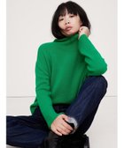 【バナナ リパブリック/BANANA REPUBLIC】のオーバーサイズ ミッドウェイト カシミヤ タートルネックセーター EMERALD_195|ID: prp329100004685590 ipo3291000000033837043