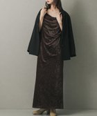 【センスオブプレイス/SENSE OF PLACE by URBAN RESEARCH】のシアーベロアドレープキャミワンピ 人気、トレンドファッション・服の通販 founy(ファニー) ファッション Fashion レディースファッション Fashion for Women ワンピース Dresses キャミソールワンピース Camisole Dresses 2025年 2025 2025-2026秋冬・A/W Autumn/Winter 2025–26 AW25–26 冬 Winter / This Winter エレガント 上品 Elegant キャミワンピース Cami Dress, Slip Dress ドレープ Drape, Draping Fabric A/W・秋冬 Autumn/Winter thumbnail BROWN|ID: prp329100004685609 ipo3291000000033837132