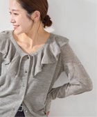 【ジャーナルスタンダード/JOURNAL STANDARD】の【2025FW 新作】シアーアルパカMIXフリルカーディガン 人気、トレンドファッション・服の通販 founy(ファニー) ファッション Fashion レディースファッション Fashion for Women トップス・カットソー Cut & Sew Tops カーディガン・羽織り Layered Style Cardigans おすすめ Recommended / Our Picks インナー Innerwear カーディガン Cardigan, Knitwear ジャケット Jacket, Outerwear フリル Frill, Ruffle thumbnail グレーA|ID: prp329100004685619 ipo3291000000033837180