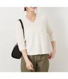【ニューヨーカー/NEWYORKER】のホールガーメント ニット スラッシュネック6分袖プルオーバー 人気、トレンドファッション・服の通販 founy(ファニー) ファッション Fashion レディースファッション Fashion for Women トップス・カットソー Cut & Sew Tops ニット Knit Tops & Sweaters カジュアルプルオーバー・ニットトップス Pullovers & Knit Tops / Casual Pullovers 春 Spring フィット Fit, Slim Fit ホールガーメント WholeGarment, Seamless Knit S/S・春夏 SS, Spring/Summer, Warm Season おすすめ Recommended / Our Picks 夏 Summer thumbnail ホワイト|ID: prp329100004685637 ipo3291000000033837258