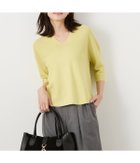 【ニューヨーカー/NEWYORKER】のホールガーメント ニット スラッシュネック6分袖プルオーバー 人気、トレンドファッション・服の通販 founy(ファニー) ファッション Fashion レディースファッション Fashion for Women トップス・カットソー Cut & Sew Tops ニット Knit Tops & Sweaters カジュアルプルオーバー・ニットトップス Pullovers & Knit Tops / Casual Pullovers 春 Spring フィット Fit, Slim Fit ホールガーメント WholeGarment, Seamless Knit S/S・春夏 SS, Spring/Summer, Warm Season おすすめ Recommended / Our Picks 夏 Summer thumbnail クリーム|ID: prp329100004685637 ipo3291000000033837259