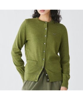 【ラコステ/LACOSTE】のウォッシャブルウールニットカーディガン 人気、トレンドファッション・服の通販 founy(ファニー) ファッション Fashion レディースファッション Fashion for Women トップス・カットソー Cut & Sew Tops ニット Knit Tops & Sweaters カーディガン・羽織り Layered Style Cardigans カーディガン Cardigan, Knitwear ダブル Double, Double-Breasted ポケット Pocket, Pocket Detail |ID:prp329100004685641