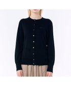 【ラコステ/LACOSTE】のウォッシャブルウールニットカーディガン 人気、トレンドファッション・服の通販 founy(ファニー) ファッション Fashion レディースファッション Fashion for Women トップス・カットソー Cut & Sew Tops ニット Knit Tops & Sweaters カーディガン・羽織り Layered Style Cardigans カーディガン Cardigan, Knitwear ダブル Double, Double-Breasted ポケット Pocket, Pocket Detail thumbnail ブラック|ID: prp329100004685641 ipo3291000000033837280