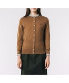 【ラコステ/LACOSTE】のウォッシャブルウールニットカーディガン 人気、トレンドファッション・服の通販 founy(ファニー) ファッション Fashion レディースファッション Fashion for Women トップス・カットソー Cut & Sew Tops ニット Knit Tops & Sweaters カーディガン・羽織り Layered Style Cardigans カーディガン Cardigan, Knitwear ダブル Double, Double-Breasted ポケット Pocket, Pocket Detail thumbnail ブラウン|ID: prp329100004685641 ipo3291000000033837285