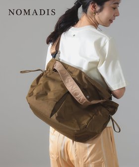 【デミルクス ビームス/Demi-Luxe BEAMS】の【9月中旬お届け予定】NOMADIS / BASQUE M ショルダーバッグ 旅行 通勤通学 A4サイズ対応 25AW 人気、トレンドファッション・服の通販 founy(ファニー) ファッション Fashion レディースファッション Fashion for Women 春 Spring ジャカード／ジャガード Jacquard, Woven Pattern スタイリッシュ Stylish, Fashionable スピンドル Spindle, Drawcord タンブラー Tumbler, Travel Mug バスク Basque, Basque Style フィット Fit, Slim Fit ポケット Pocket, Pocket Detail ヨガ Yoga, Yoga Wear ワーク Workwear, Utility Style S/S・春夏 SS, Spring/Summer, Warm Season 夏 Summer 旅行 Travel ビジネス 仕事 通勤 Business / Work / Commuting 2025年 2025 2025-2026秋冬・A/W Autumn/Winter 2025–26 AW25–26 |ID:prp329100004685645