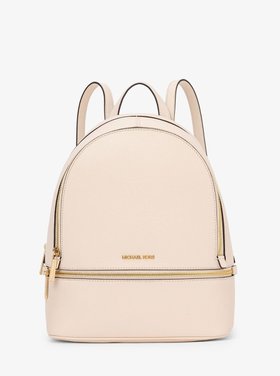 【マイケルコース/MICHAEL KORS】のRHEA ZIP ぺブル レザー バックパック ミディアム マイケルコース 人気、トレンドファッション・服の通販 founy(ファニー) ファッション Fashion レディースファッション Fashion for Women バッグ Bags コレクション Collection, Seasonal Line ラグジュアリー Luxury, Elegant |ID:prp329100004685650